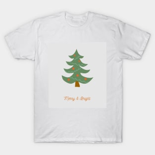 Illustration of Christmas tree T-Shirt